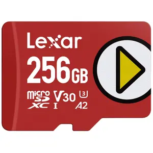 Lexar LMSPLAY256G-BNSNG memory card 256 GB MicroSDXC UHS-I Class 10
