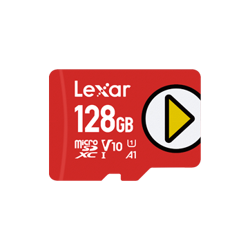 Lexar® 128GB PLAY microSDXC™ UHS-I cards, up to 150MB/s read C10 A1 V10 U1, EAN: 843367121779