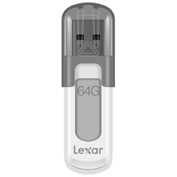 Lexar® 64GB JumpDrive® V100 USB 3.0 flash drive, EAN: 843367119547