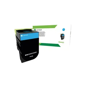 Lexmark 702HC - Hojtydende - cyan - or