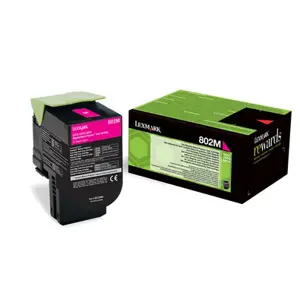 Lexmark 802M toner cartridge 1 pc(s) Original Magenta
