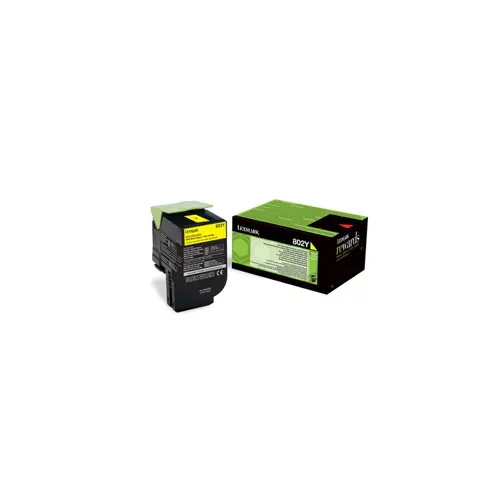 Toner LEXMARK 802Y (Original, 1 komad, Žuta)