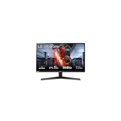 LG 27GN800P-B.AEU LED display 68.6 cm (27") 2560 x 1440 pixels Quad HD Black