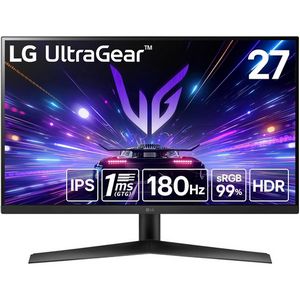 LG 27GS60F 27", IPS, HDMI, DP, 180Hz, 1ms, 300cd