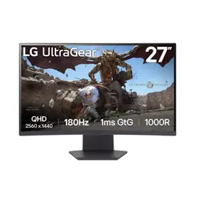 LG 27GS60QC-B computer monitor 68.6 cm (27") 2560 x 1440 pixels Full HD LCD Black