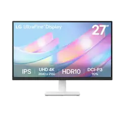 LG 27US500-W | 27 " | IPS | 16:9 | 60 Hz | 5 ms | 3840 x 2160 pixels | 240 cd/m2 | HDMI ports quantity 2