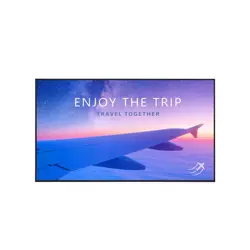LG 43UH7N-E Signage Display Digital signage flat panel 109.2 cm (43") LED Wi-Fi 700 cd/m² 4K Ultra HD Black Built-in processor WebOS 24/7