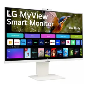 LG MyView Smart computer monitor 80 cm (31.5") 3840 x 2160 pixels 4K Ultra HD LCD White