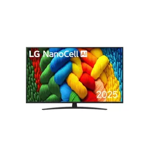 LG NanoCell AI 55NANO81A3A TV 139.7 cm (55") 4K Ultra HD Smart TV Wi-Fi Black