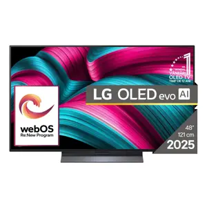 LG OLED evo AI OLED48C51LA TV 121.9 cm (48") 4K Ultra HD Smart TV Wi-Fi Black