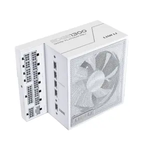 Lian Li EDGE EG1000 80 PLUS Platinum Power Supply, PCIe 5.1, ATX 3.1 - 1000 Watt, white
