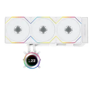 Lian Li GA II Hydroshift II LCD-C 360TL Processor All-in-one liquid cooler 12 cm White 1 pc(s)