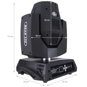 LIGHT4ME 7R BEAM 230W głowica ruchoma oświetlenie