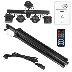 LIGHT4ME BELKA LED PAR DERBY LASER - Multiefekt świetlny, zestaw, oświetlenie disco