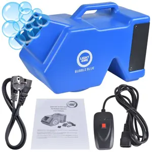 LIGHT4ME BUBBLE BLUE bubble machine for soap bubbles