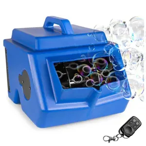 LIGHT4ME BUBBLE BLUE DOUBLE powerful double bubble machine