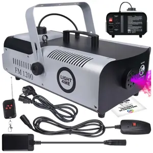 LIGHT4ME FM 1200 fog machine with remote