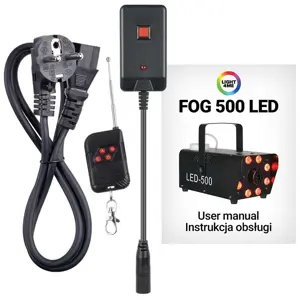 LIGHT4ME FOG 500 LED Smoke Generator