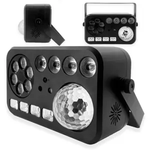 LIGHT4ME PARTY V multifeature lighting effect LED RGBW-UV 6