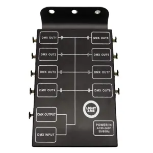 LIGHT4ME XSPLIT 8 DMX signal splitter