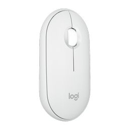Logitech Pebble M350s, bežični miš bijeli