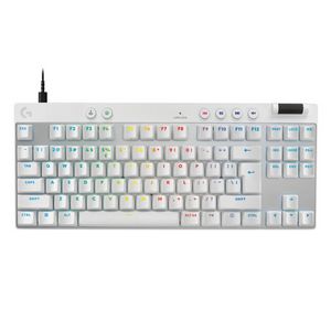 Logitech Pro X TKL Rapid, meh. tipkovnica, bijela