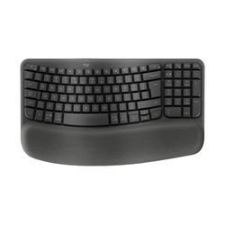 Logitech Wave Keys, ergonomska tipkovnica, grafit