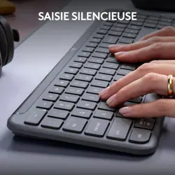 Tipkovnica LOGITECH Signature Slim K950 (Grafitna)