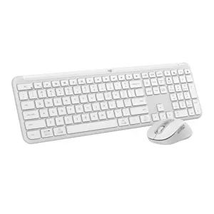 Logitech MK950 Slim wireless kit, Bolt-white color