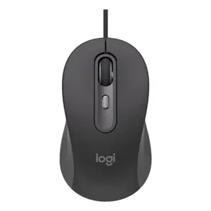 Logitech Signature Wired M520 for Business mouse Office Ambidextrous USB Type-C Optical 4000 DPI