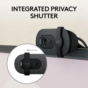 Logitech USB webcam Brio 100, graphite