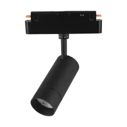 Luminaire Overhang Rail 48V V-TAC 8W LED SMART WiFi TRACKLIGHT 3in1 Black VT-908D 2700K-6400K 700lm