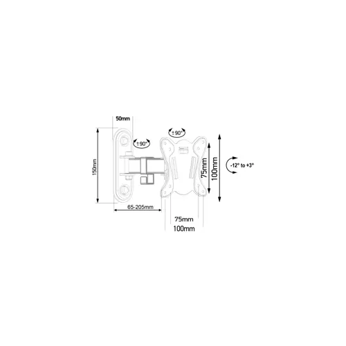 maclean-mc-416-tv-monitor-wall-mount-13-32-30kg-tilt-rotate--82885-tvamcnuch0123.webp