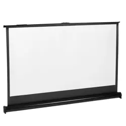Prijenosno platno za projekciju MACLEAN Compact 40" (16:9, samostojeće, za ured i kino, mat bijelo)