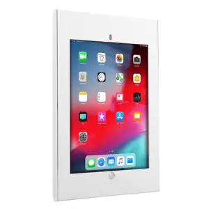 Maclean Tablet Holder, Wall Mount with Lock, 12.9", iPad Pro (Gen1/2), MC-907W