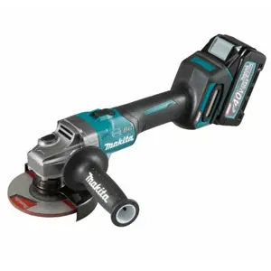 MAKITA. ANGLE GRINDER. 40V XGT GA005GM201 125mm 2x4.0Ah