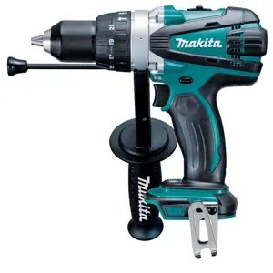 Makita DHP458Z drill Keyless 2000 RPM Black,Blue 2.3 kg