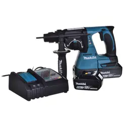 Makita DHR242RTJ rotary hammer 950 RPM SDS Plus