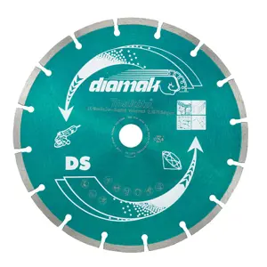 Makita diamond blade 230x22.23mm SEGMENT (DRY) /10pcs for concrete, brick, marble