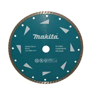 MAKITA DIAMOND BLADE 230x22,23mm TURBO (DRY) CONCRETE