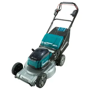 Makita DLM533PT4 lawn mower Walk behind lawn mower Battery Black, Blue, Grey