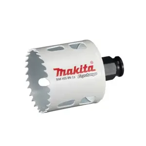 MAKITA HOLE SAW BIM HSS-Co 8% 52mm EZYCHANGE METAL, STEEL, ALU, WOOD, PVC