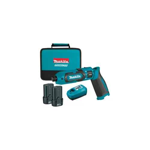 MAKITA IMPACT SCREWDRIVER 7.2V 2x1.5Ah LI-ION TD022DSE