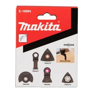 Makita MT renovation set with 5 pieces (TMA047/49/65/73/78)