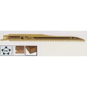 MAKITA RECIPROCATING SAW BLADE HCS 203x1,0mm /5pcs. WOOD (FAST)