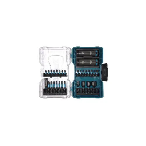 Set bitova za odvijač s drškom MAKITA SCREWDRIVER BIT SET. WITH HANDLE 30pcs. IMPACT BLACK (30 komada, crna)