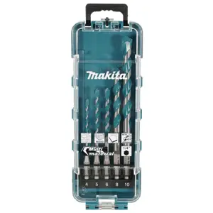 MAKITA UNIVERSAL DRILL BIT SET 1/4" HEX /5pcs.