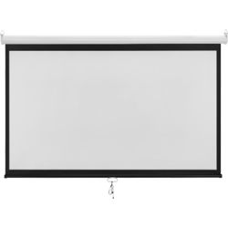 Ručno podizanje projekcijskog ekrana 100" 16:9 (Diagonala 100", Omjer 16:9)