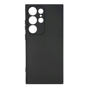 Maska MAX MOBILE za Samsung Galaxy S26 Ultra (tpu, silikonska, mikrovlakna, crna)