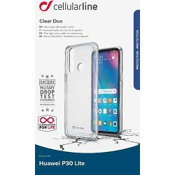 Maska za mobitel CELLULARLINE za HUAWEI P30 LITE prozirna